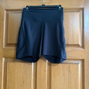 Old Navy Black High-Waist Athletic Shorts. Never worn.